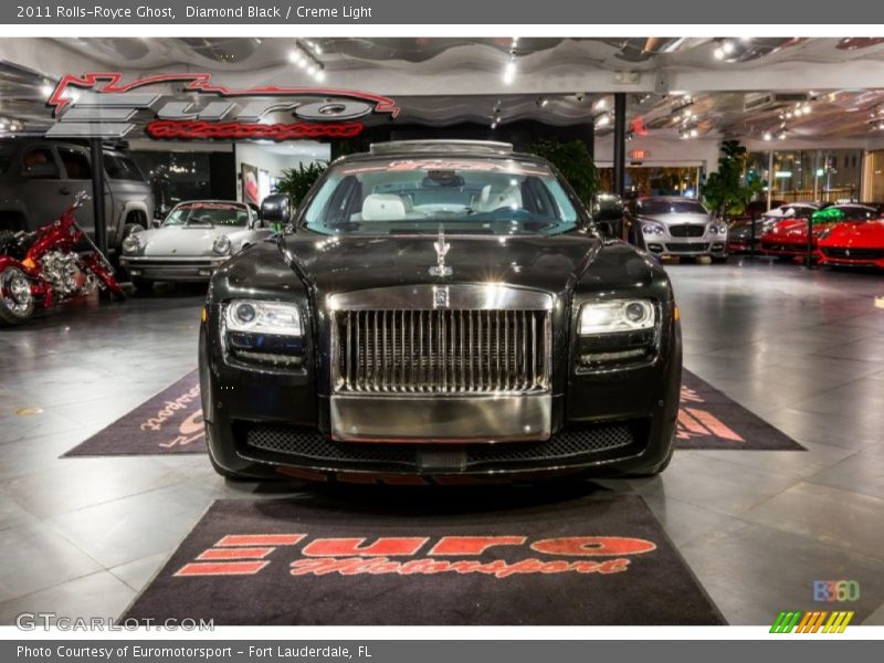 Diamond Black / Creme Light 2011 Rolls-Royce Ghost