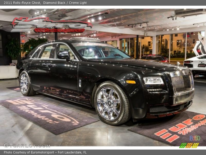 Diamond Black / Creme Light 2011 Rolls-Royce Ghost