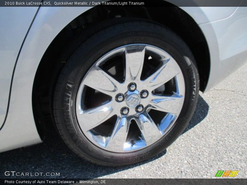 Quicksilver Metallic / Dark Titanium/Light Titanium 2010 Buick LaCrosse CXS
