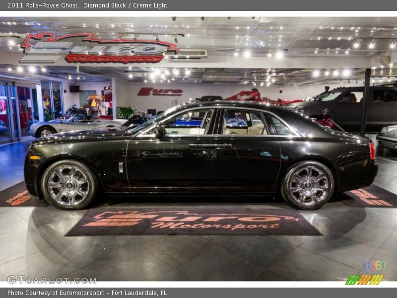Diamond Black / Creme Light 2011 Rolls-Royce Ghost