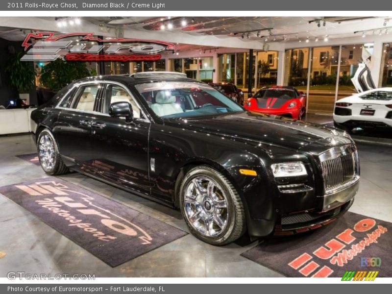 Diamond Black / Creme Light 2011 Rolls-Royce Ghost