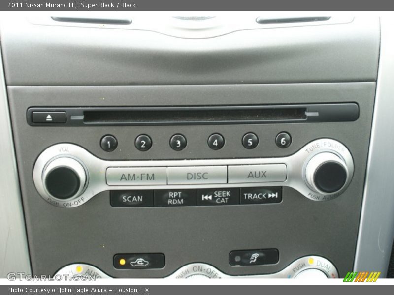 Super Black / Black 2011 Nissan Murano LE