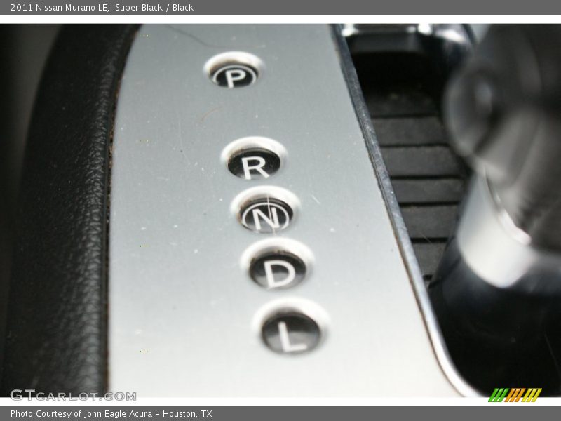 Super Black / Black 2011 Nissan Murano LE