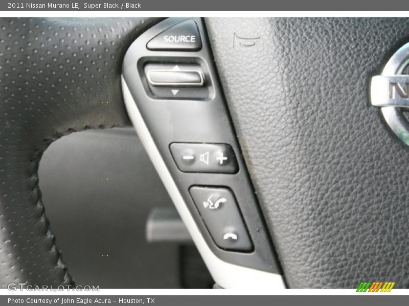 Super Black / Black 2011 Nissan Murano LE