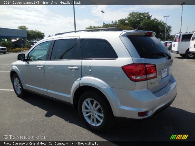 Bright Silver Metallic / Black 2014 Dodge Journey SXT
