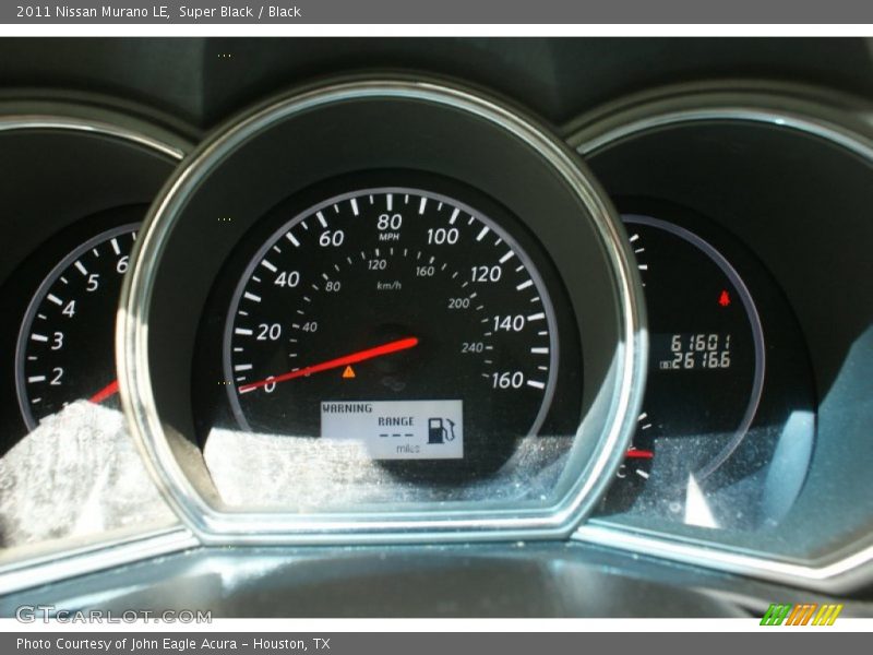 Super Black / Black 2011 Nissan Murano LE