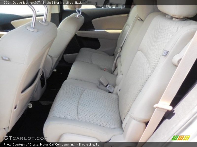 Bright Silver Metallic / Black 2014 Dodge Journey SXT