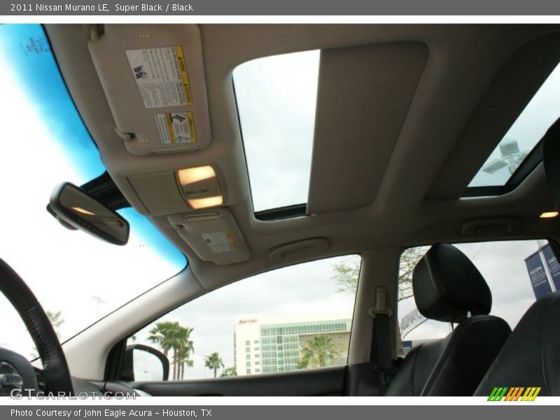 Super Black / Black 2011 Nissan Murano LE