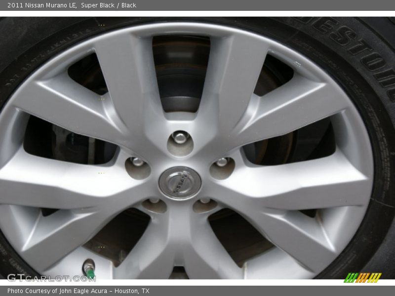 Super Black / Black 2011 Nissan Murano LE