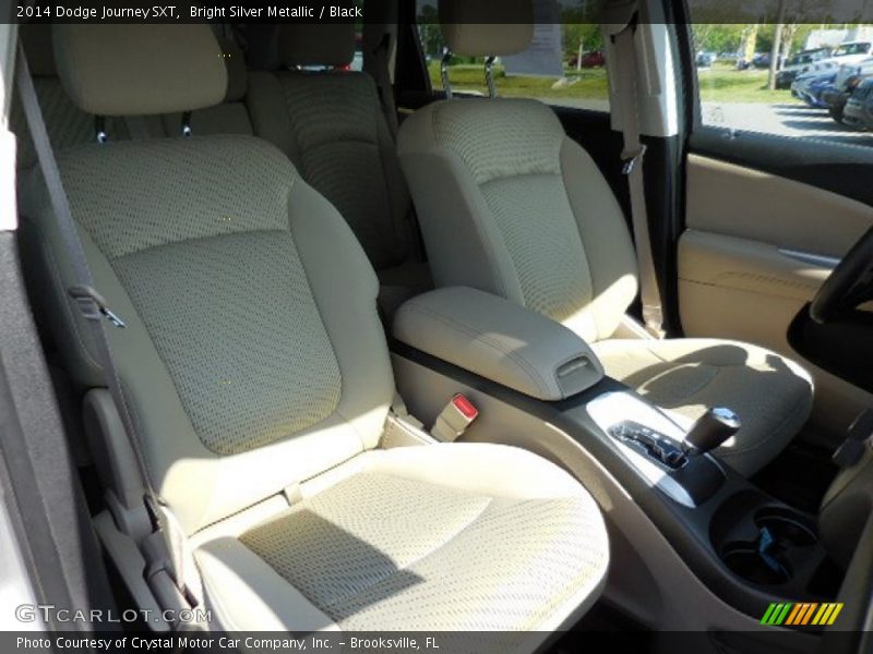 Bright Silver Metallic / Black 2014 Dodge Journey SXT