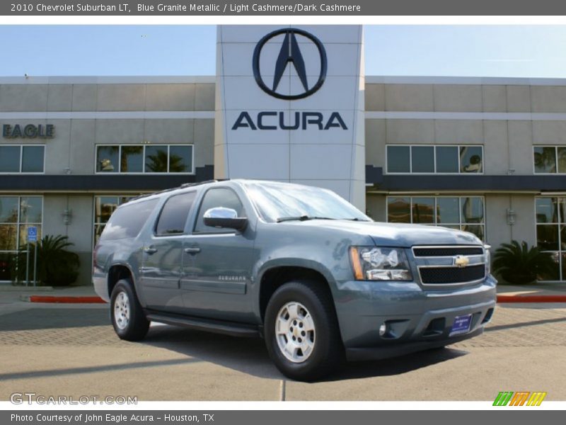 Blue Granite Metallic / Light Cashmere/Dark Cashmere 2010 Chevrolet Suburban LT
