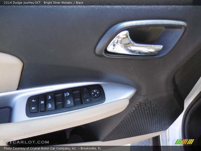 Bright Silver Metallic / Black 2014 Dodge Journey SXT