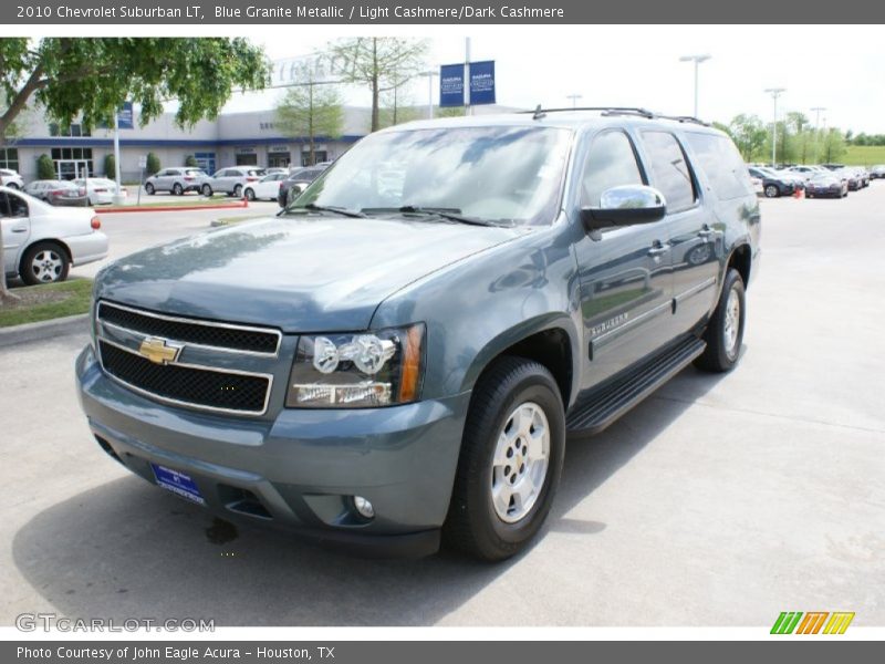 Blue Granite Metallic / Light Cashmere/Dark Cashmere 2010 Chevrolet Suburban LT