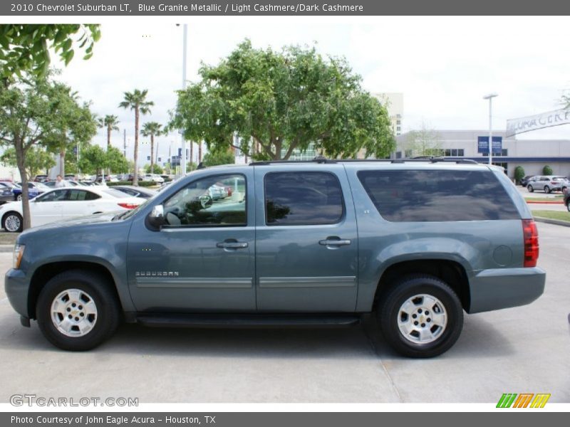 Blue Granite Metallic / Light Cashmere/Dark Cashmere 2010 Chevrolet Suburban LT