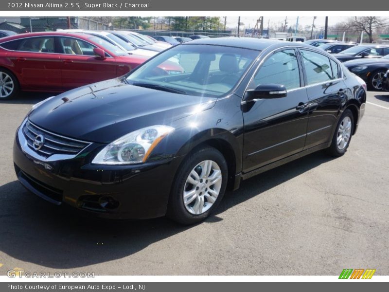 Super Black / Charcoal 2012 Nissan Altima 2.5 S