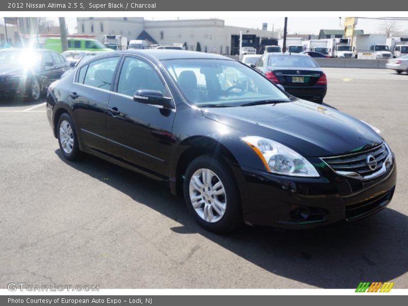 Super Black / Charcoal 2012 Nissan Altima 2.5 S