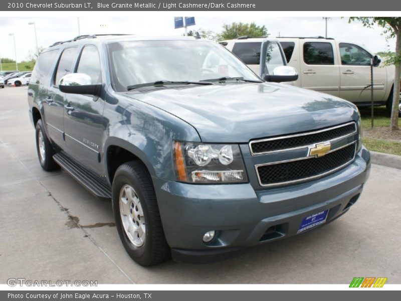 Blue Granite Metallic / Light Cashmere/Dark Cashmere 2010 Chevrolet Suburban LT