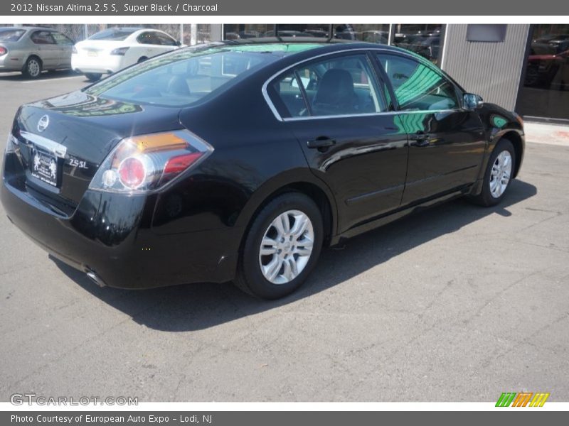 Super Black / Charcoal 2012 Nissan Altima 2.5 S