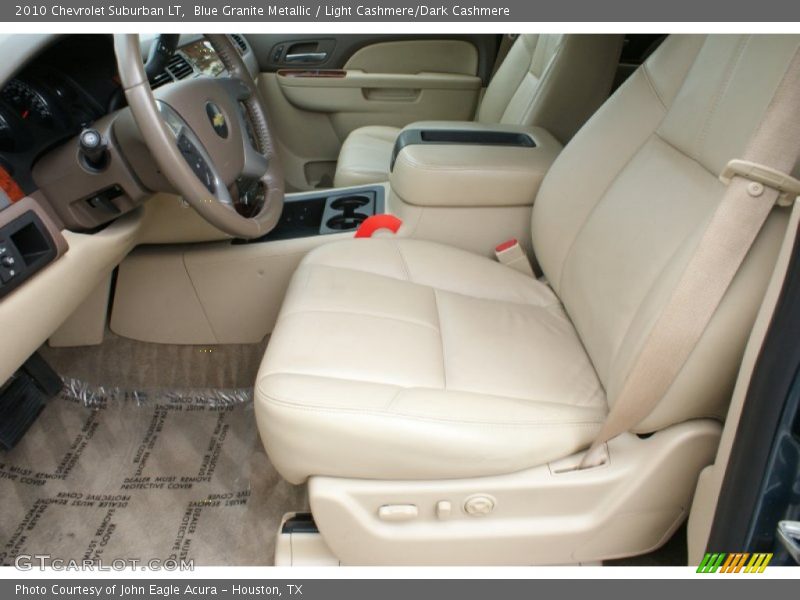 Blue Granite Metallic / Light Cashmere/Dark Cashmere 2010 Chevrolet Suburban LT