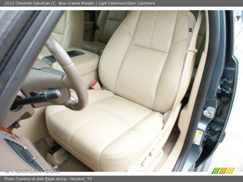 Blue Granite Metallic / Light Cashmere/Dark Cashmere 2010 Chevrolet Suburban LT