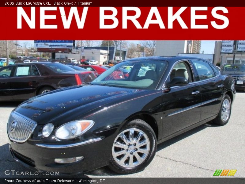 Black Onyx / Titanium 2009 Buick LaCrosse CXL