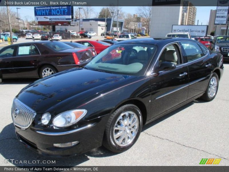 Black Onyx / Titanium 2009 Buick LaCrosse CXL