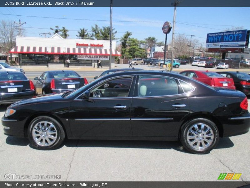 Black Onyx / Titanium 2009 Buick LaCrosse CXL