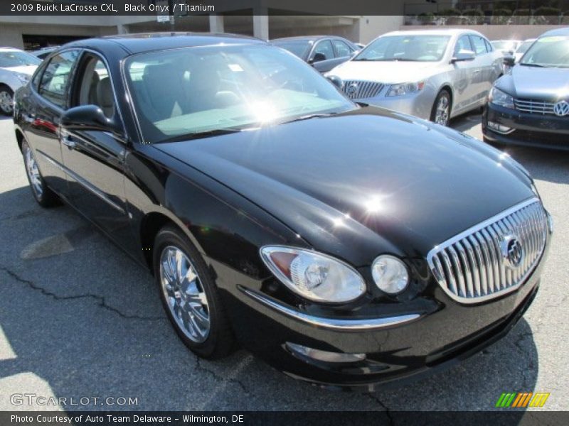 Black Onyx / Titanium 2009 Buick LaCrosse CXL