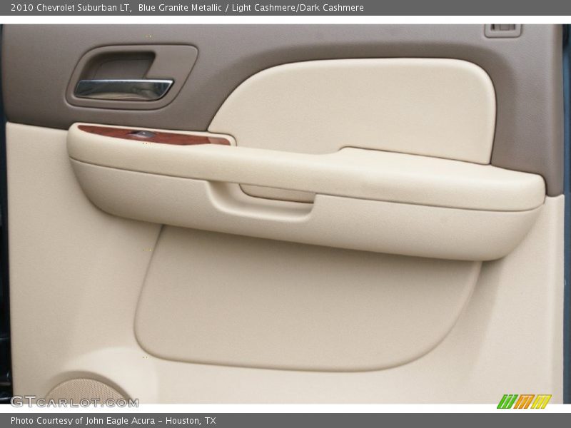 Blue Granite Metallic / Light Cashmere/Dark Cashmere 2010 Chevrolet Suburban LT