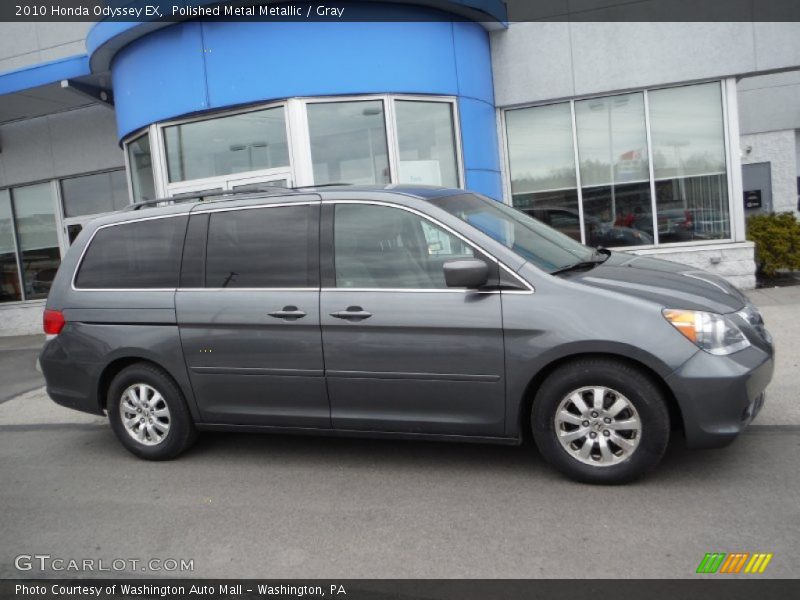 Polished Metal Metallic / Gray 2010 Honda Odyssey EX
