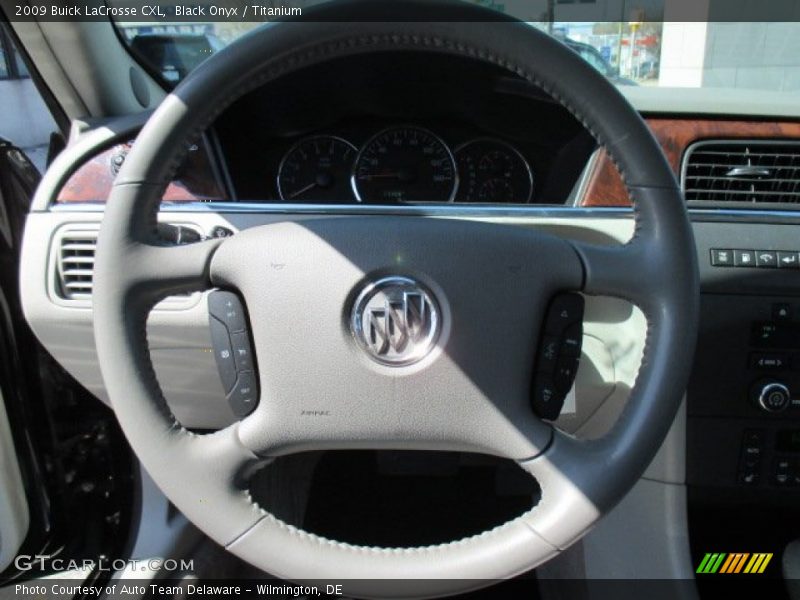 Black Onyx / Titanium 2009 Buick LaCrosse CXL