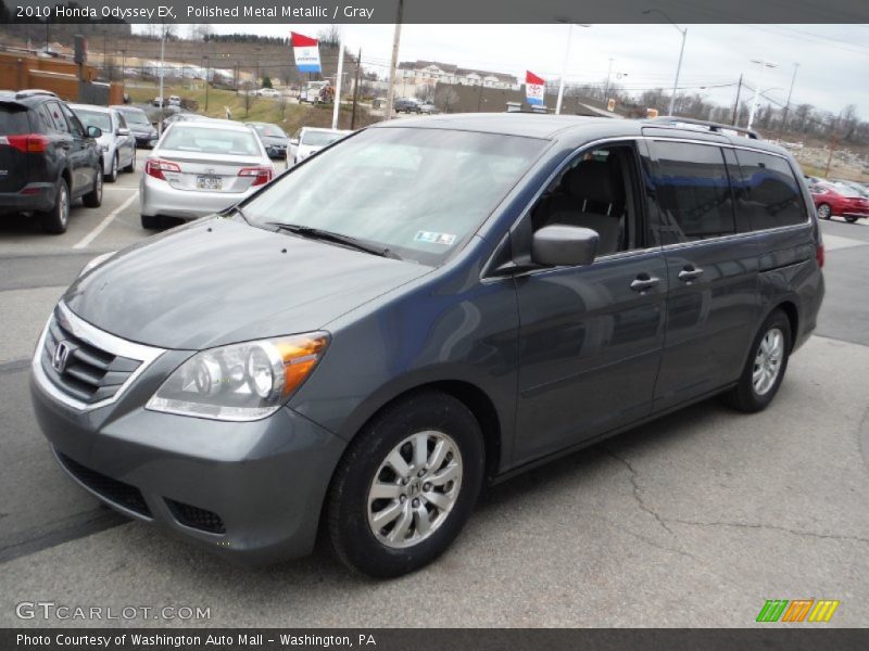 Polished Metal Metallic / Gray 2010 Honda Odyssey EX