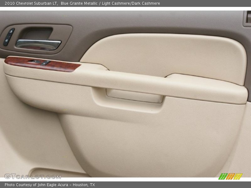 Blue Granite Metallic / Light Cashmere/Dark Cashmere 2010 Chevrolet Suburban LT