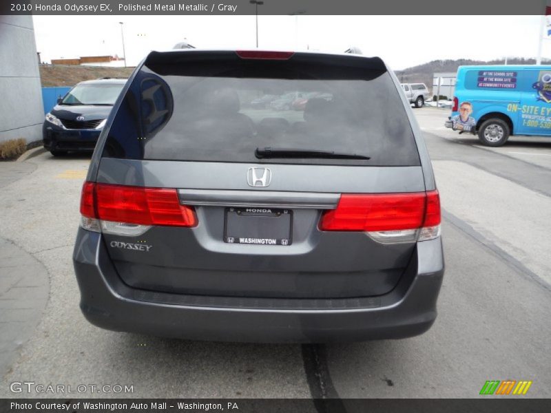 Polished Metal Metallic / Gray 2010 Honda Odyssey EX