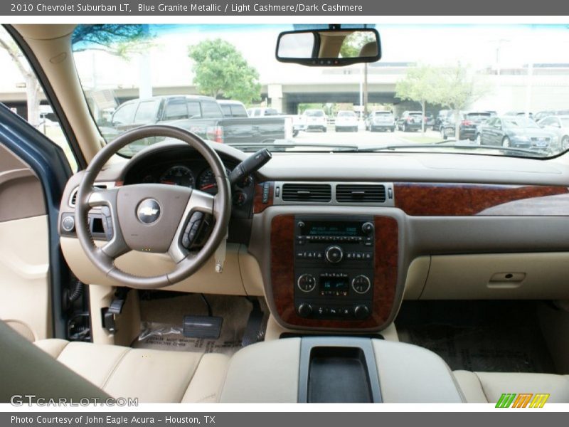 Blue Granite Metallic / Light Cashmere/Dark Cashmere 2010 Chevrolet Suburban LT