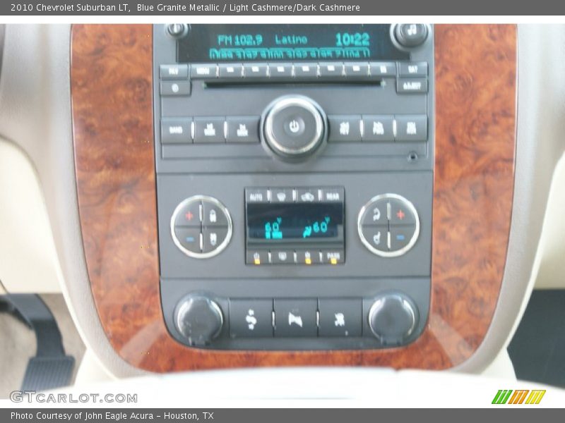 Blue Granite Metallic / Light Cashmere/Dark Cashmere 2010 Chevrolet Suburban LT