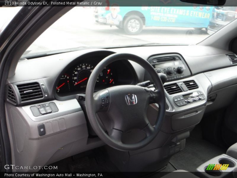 Polished Metal Metallic / Gray 2010 Honda Odyssey EX