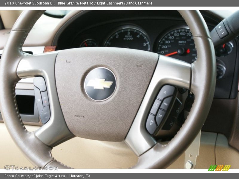 Blue Granite Metallic / Light Cashmere/Dark Cashmere 2010 Chevrolet Suburban LT