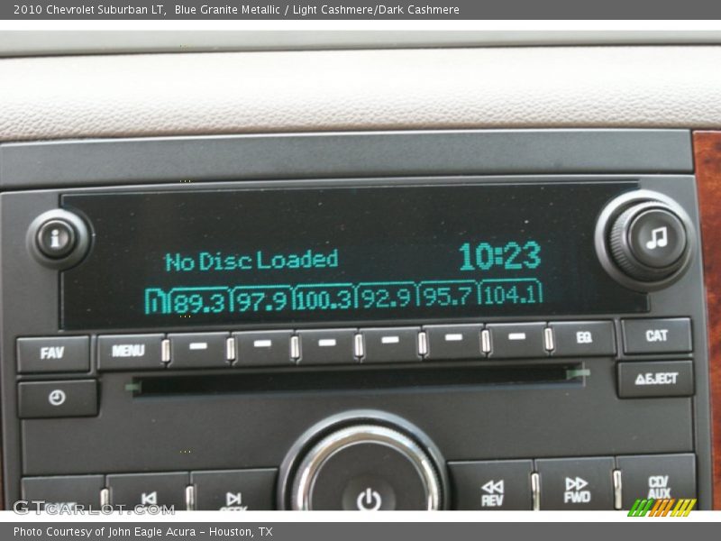 Blue Granite Metallic / Light Cashmere/Dark Cashmere 2010 Chevrolet Suburban LT