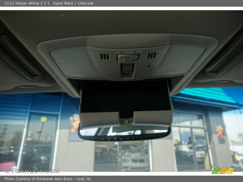 Super Black / Charcoal 2012 Nissan Altima 2.5 S
