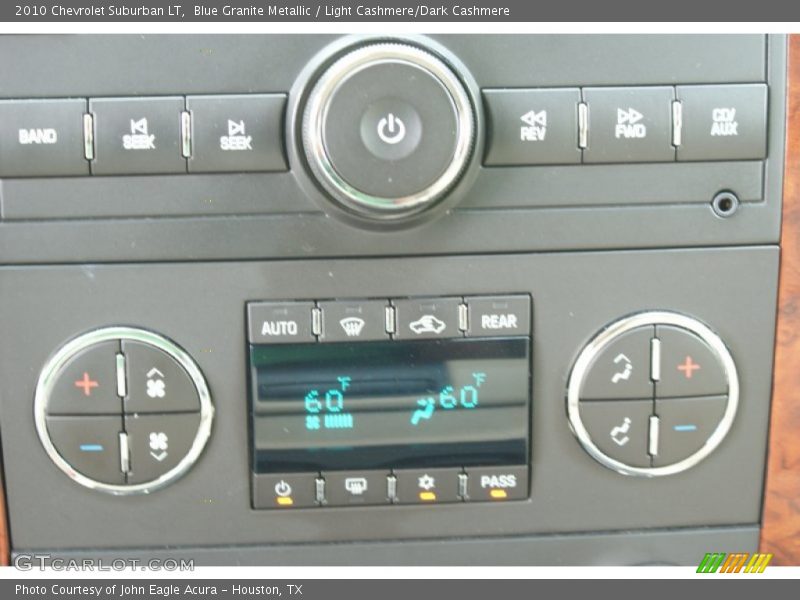 Blue Granite Metallic / Light Cashmere/Dark Cashmere 2010 Chevrolet Suburban LT