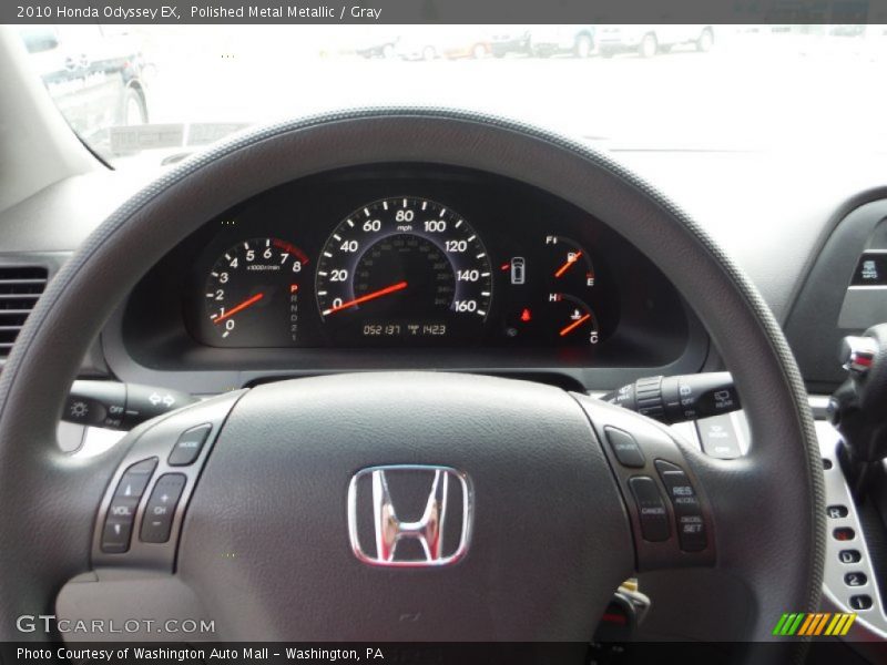 Polished Metal Metallic / Gray 2010 Honda Odyssey EX