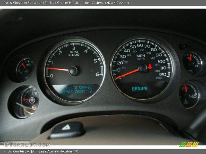 Blue Granite Metallic / Light Cashmere/Dark Cashmere 2010 Chevrolet Suburban LT