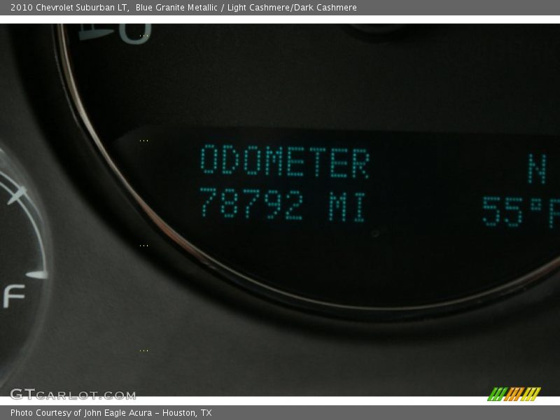 Blue Granite Metallic / Light Cashmere/Dark Cashmere 2010 Chevrolet Suburban LT