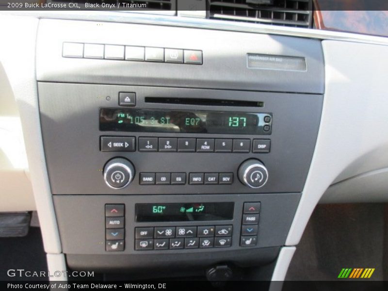 Black Onyx / Titanium 2009 Buick LaCrosse CXL