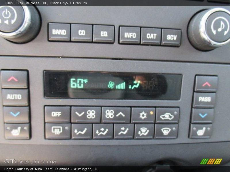 Black Onyx / Titanium 2009 Buick LaCrosse CXL