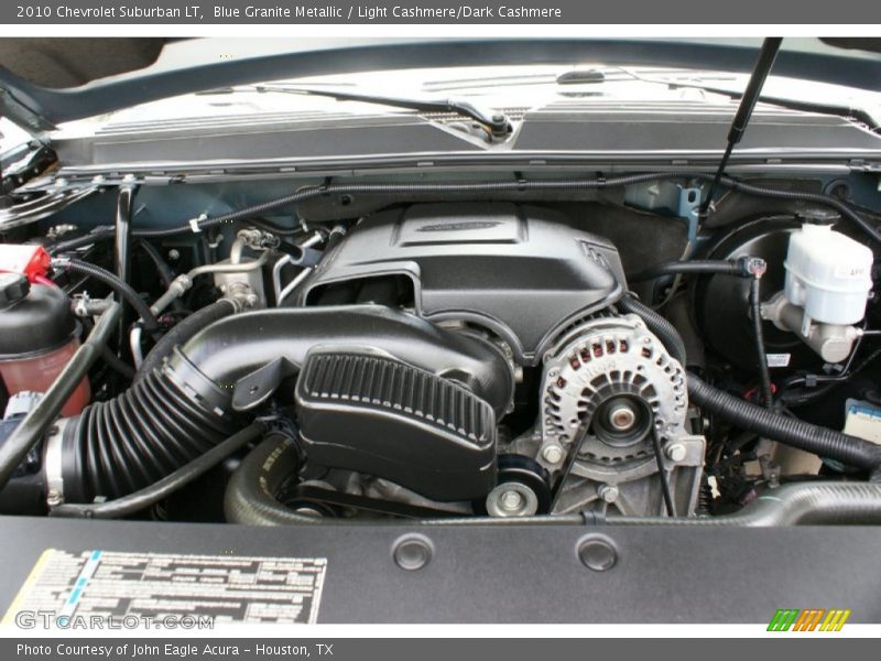 Blue Granite Metallic / Light Cashmere/Dark Cashmere 2010 Chevrolet Suburban LT