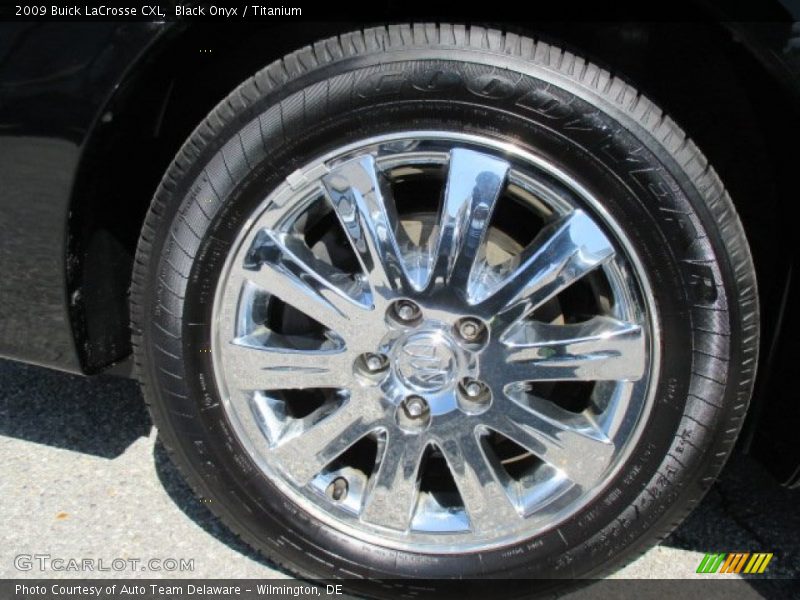 Black Onyx / Titanium 2009 Buick LaCrosse CXL