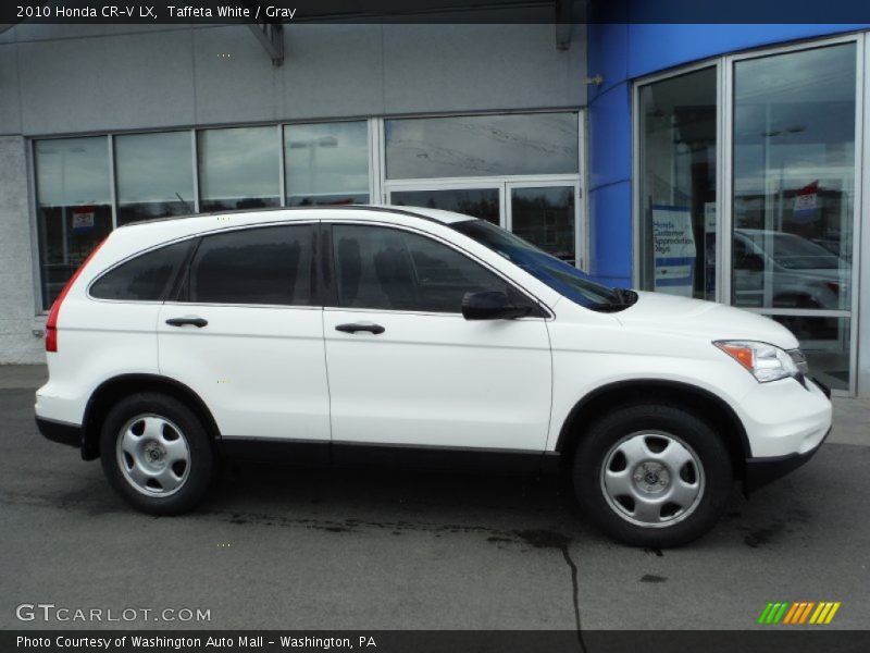 Taffeta White / Gray 2010 Honda CR-V LX