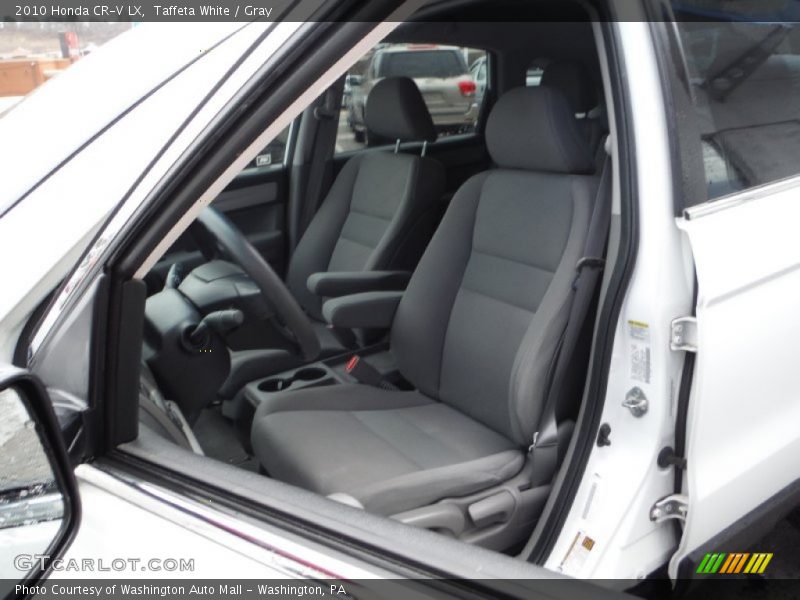 Taffeta White / Gray 2010 Honda CR-V LX